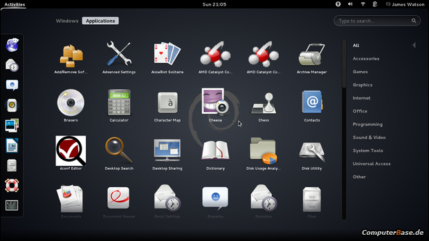 computerbase.de - Debian 7 Gnome