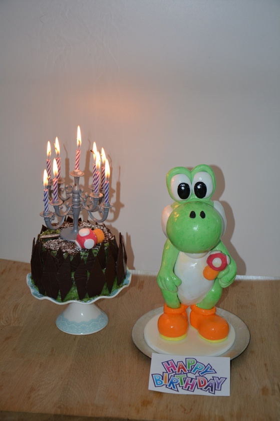 Geburtstags Yoshi aus Zucker - 004
