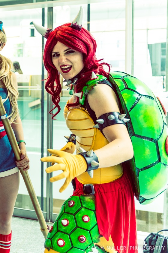 Zürich Game Show 2018 - coline_cosplay - female bowser - 002