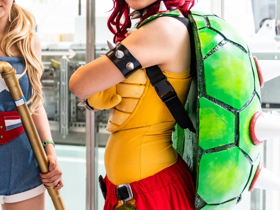 Zürich Game Show 2018 - coline_cosplay - female bowser - 005