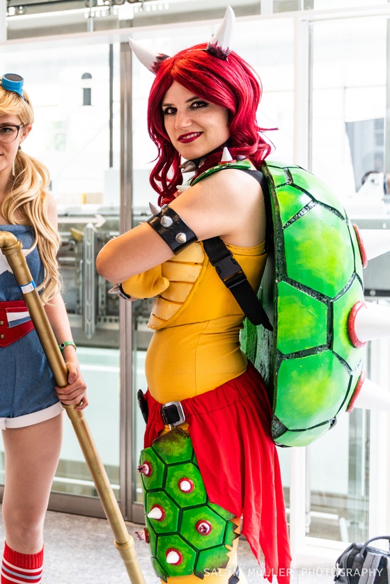 Zürich Game Show 2018 - coline_cosplay - female bowser - 005