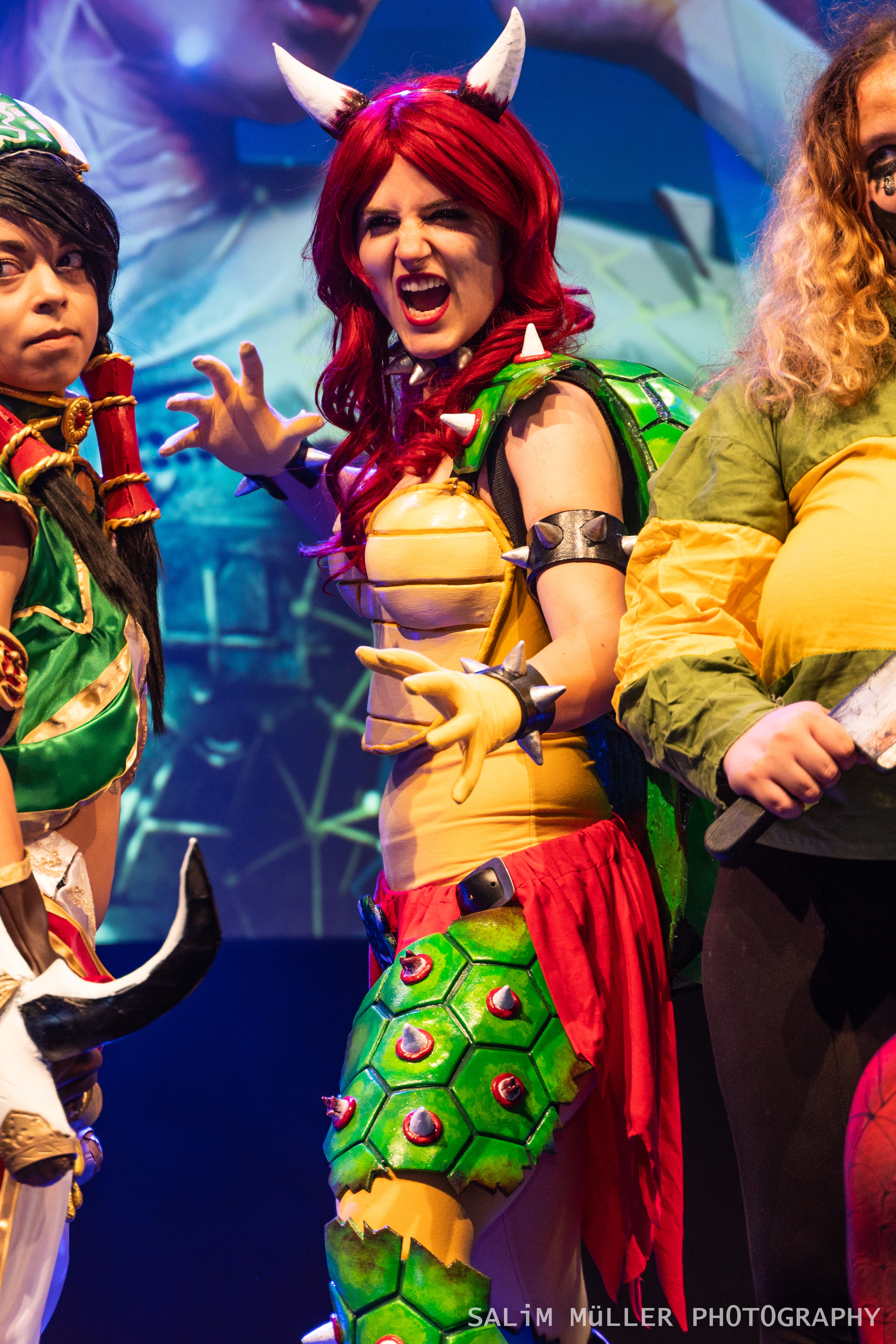 Zürich Game Show 2018 - coline_cosplay - female bowser - 011