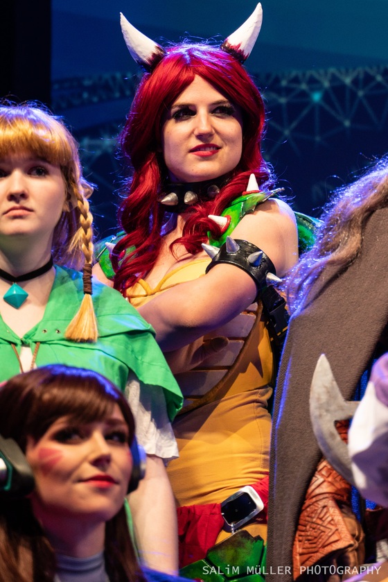 Zürich Game Show 2018 - coline_cosplay - female bowser - 012