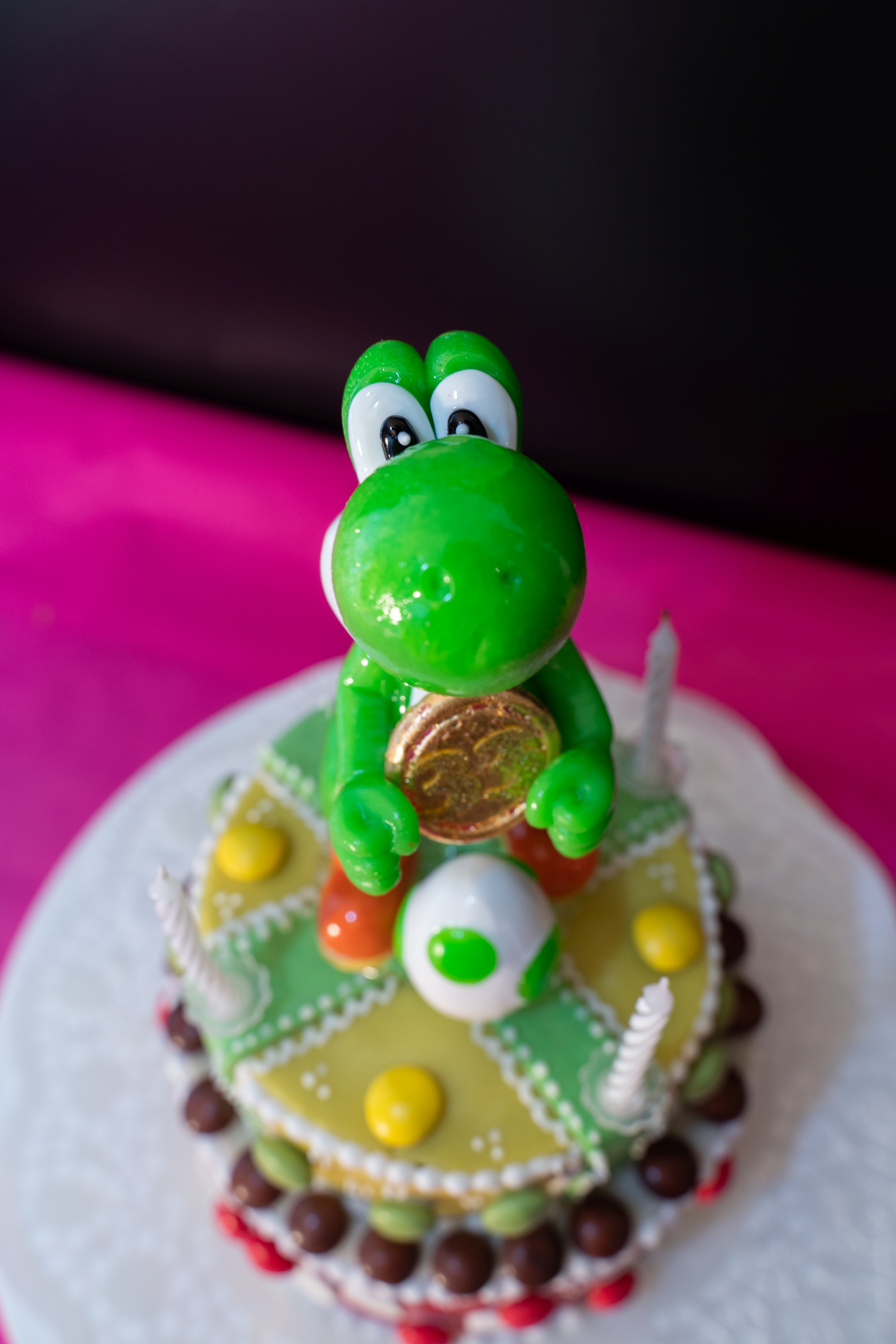 Geburtstagskuchen Dekoration 2019 - Yoshi & Bowser - 006