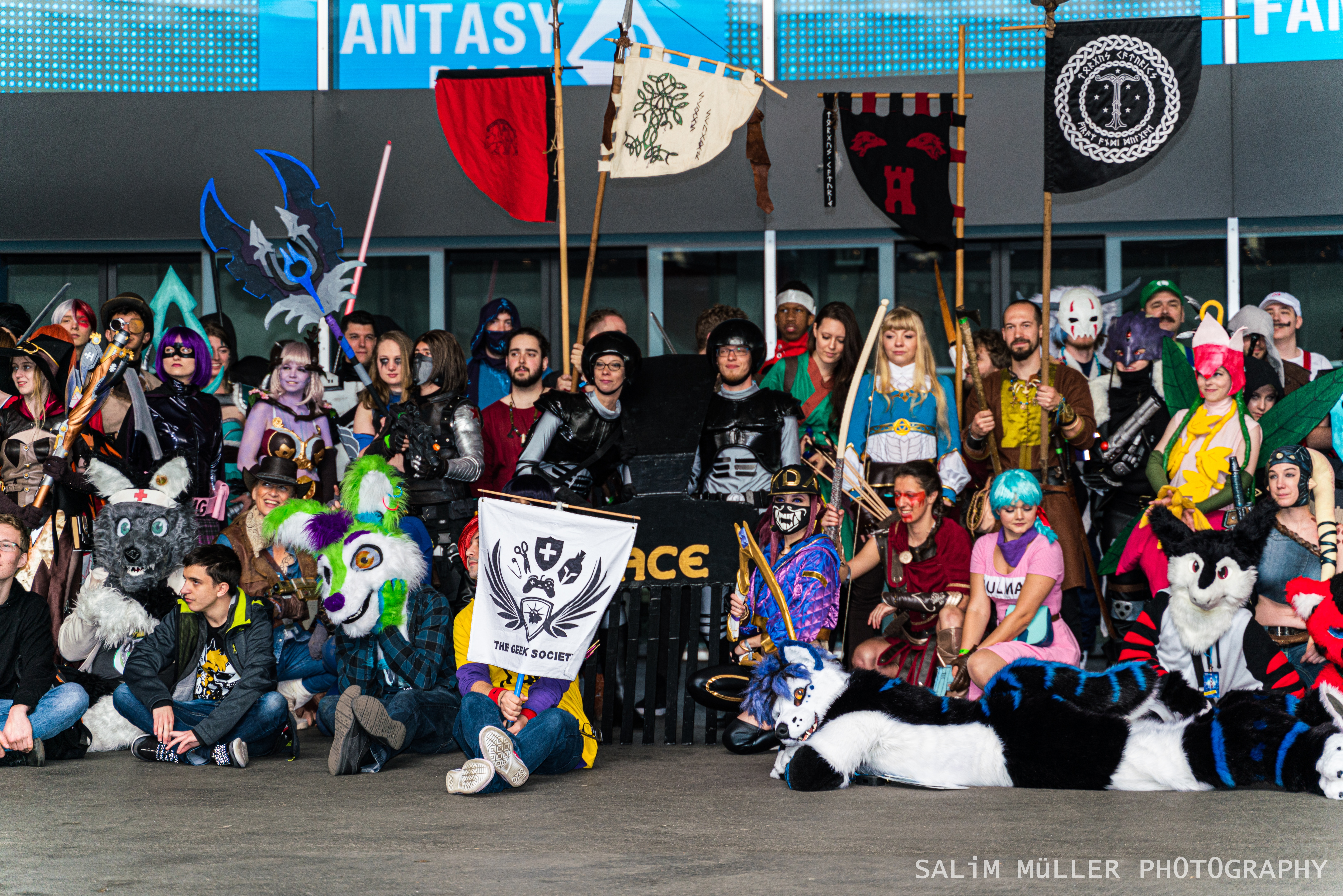 Fantasy Basel 2019 - SA - Cosplay Gruppenfoto - 022