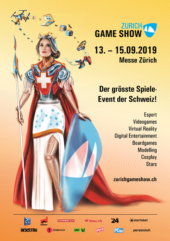 Zürich Game Show 2019 - Plakat