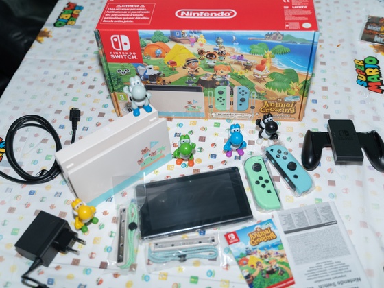 Nintendo Switch Animal Crossing New Horizons Edition Unboxing - 005