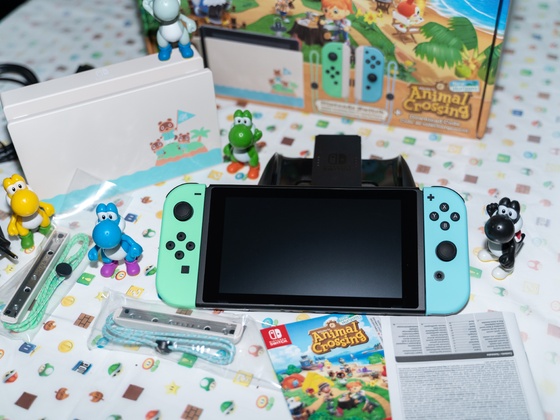 Nintendo Switch Animal Crossing New Horizons Edition Unboxing - 008