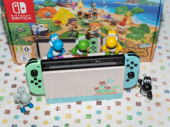 Nintendo Switch Animal Crossing New Horizons Edition Unboxing - 010