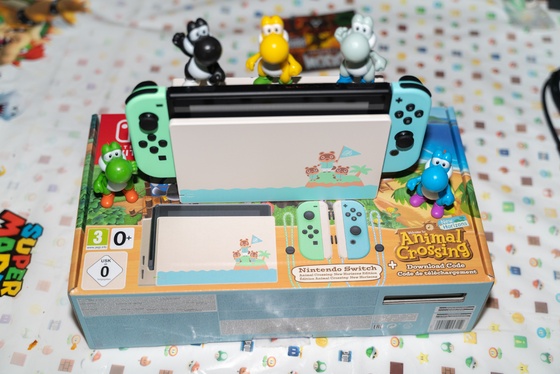 Nintendo Switch Animal Crossing New Horizons Edition Unboxing - 016
