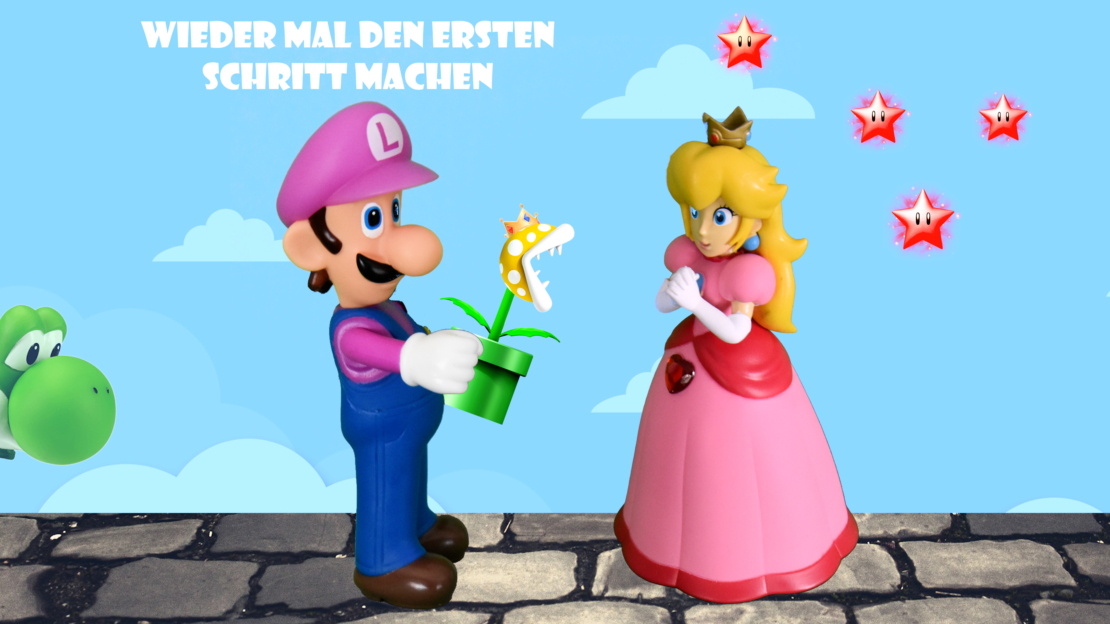 Mario & Yoshi Wallpaper Februar 2021 - 003