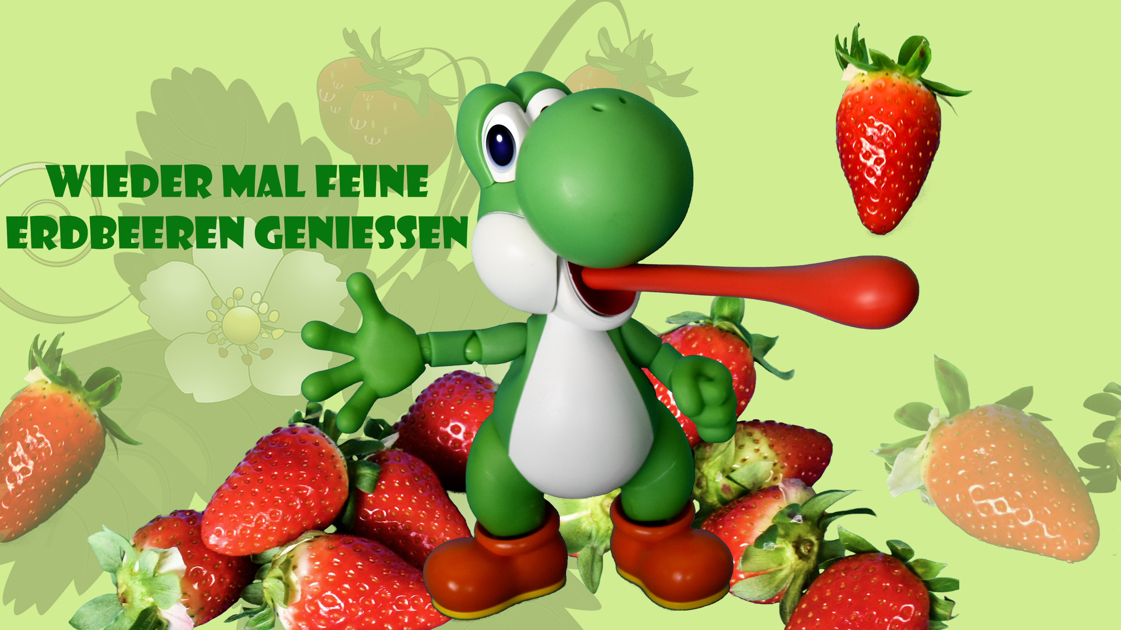 Mario & Yoshi Wallpaper Februar 2021 - 009