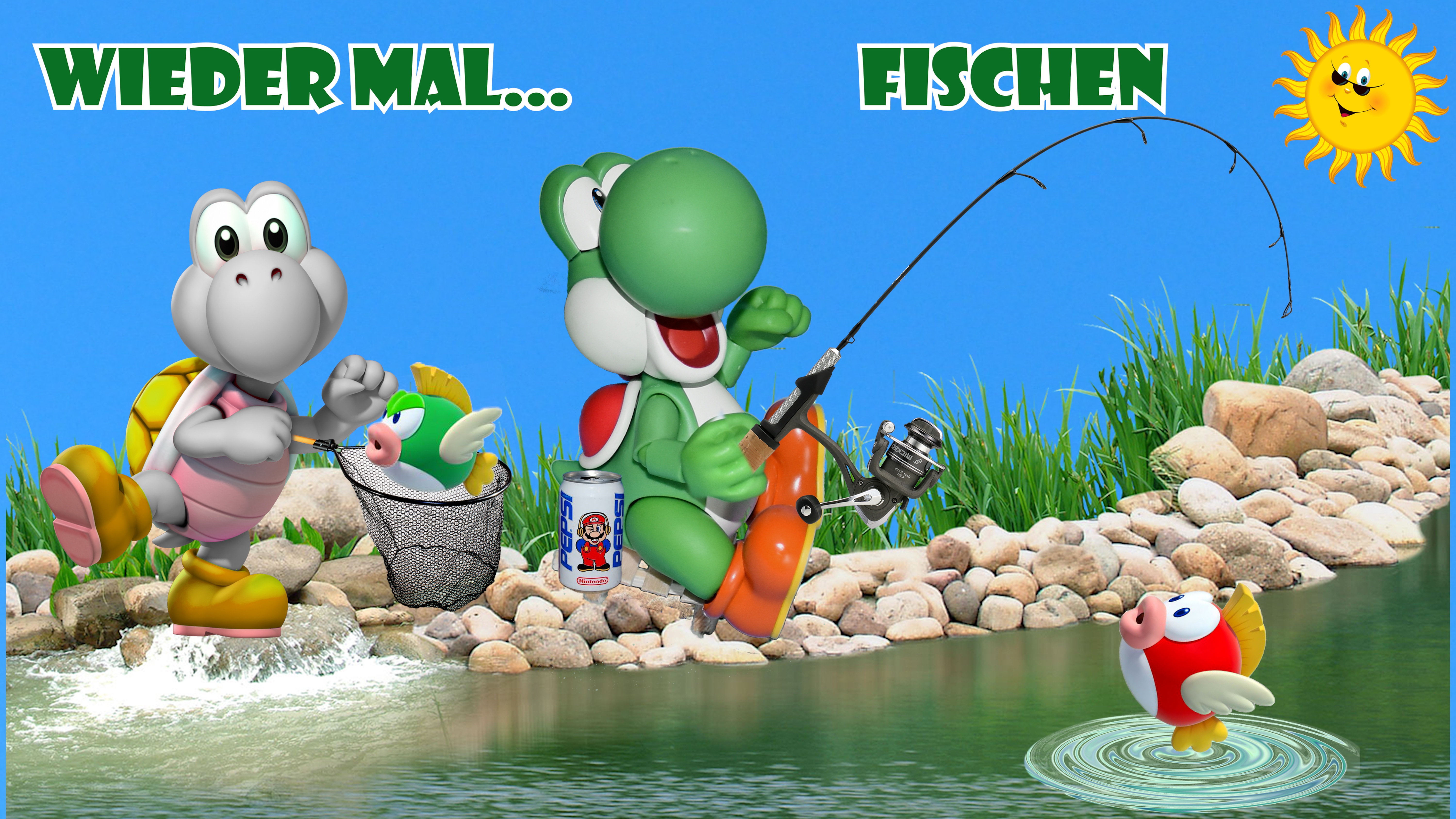 Mario & Yoshi Wallpaper Juni 2021 - 012