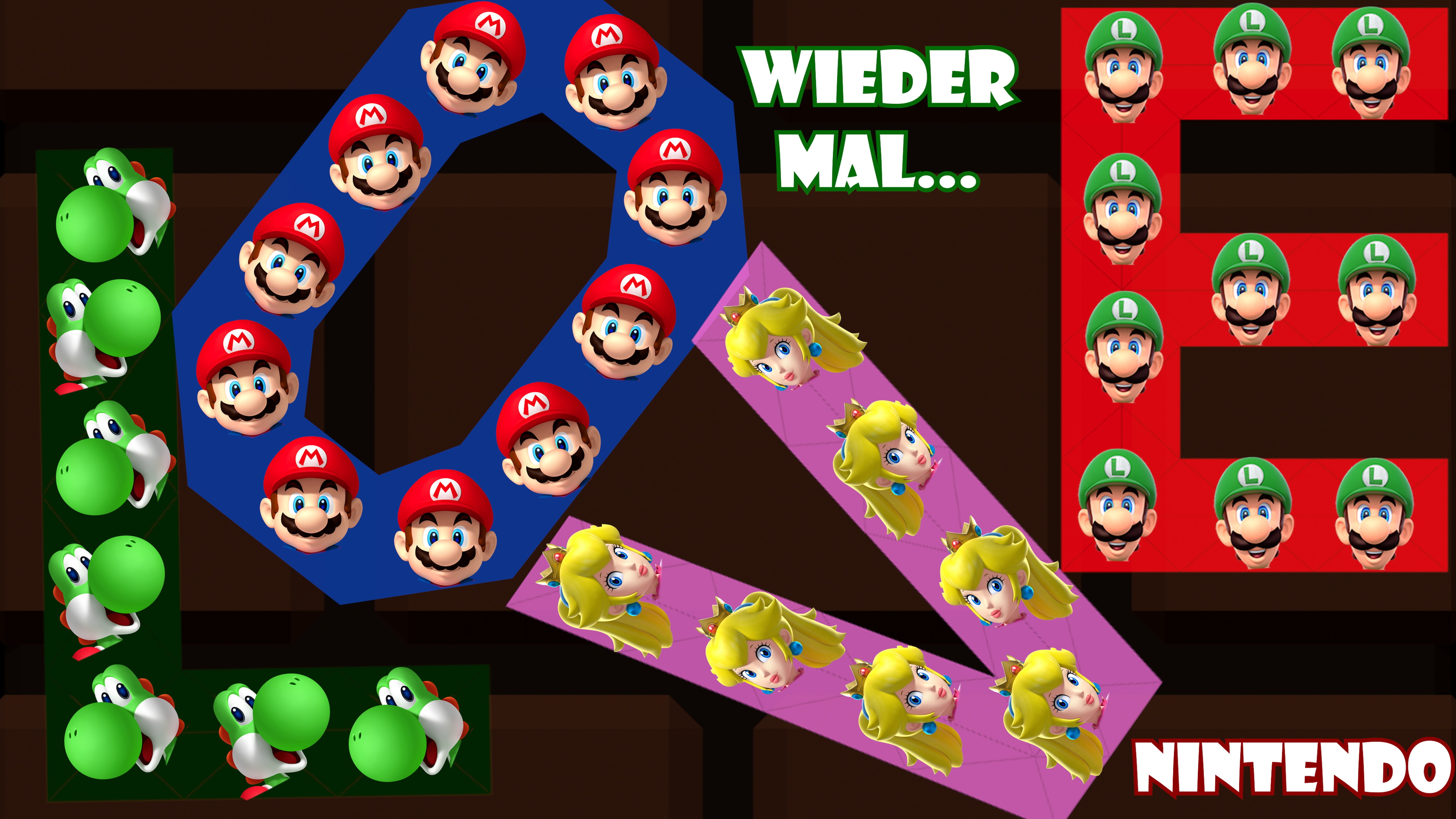 Mario & Yoshi Wallpaper Julii 2021 - 014