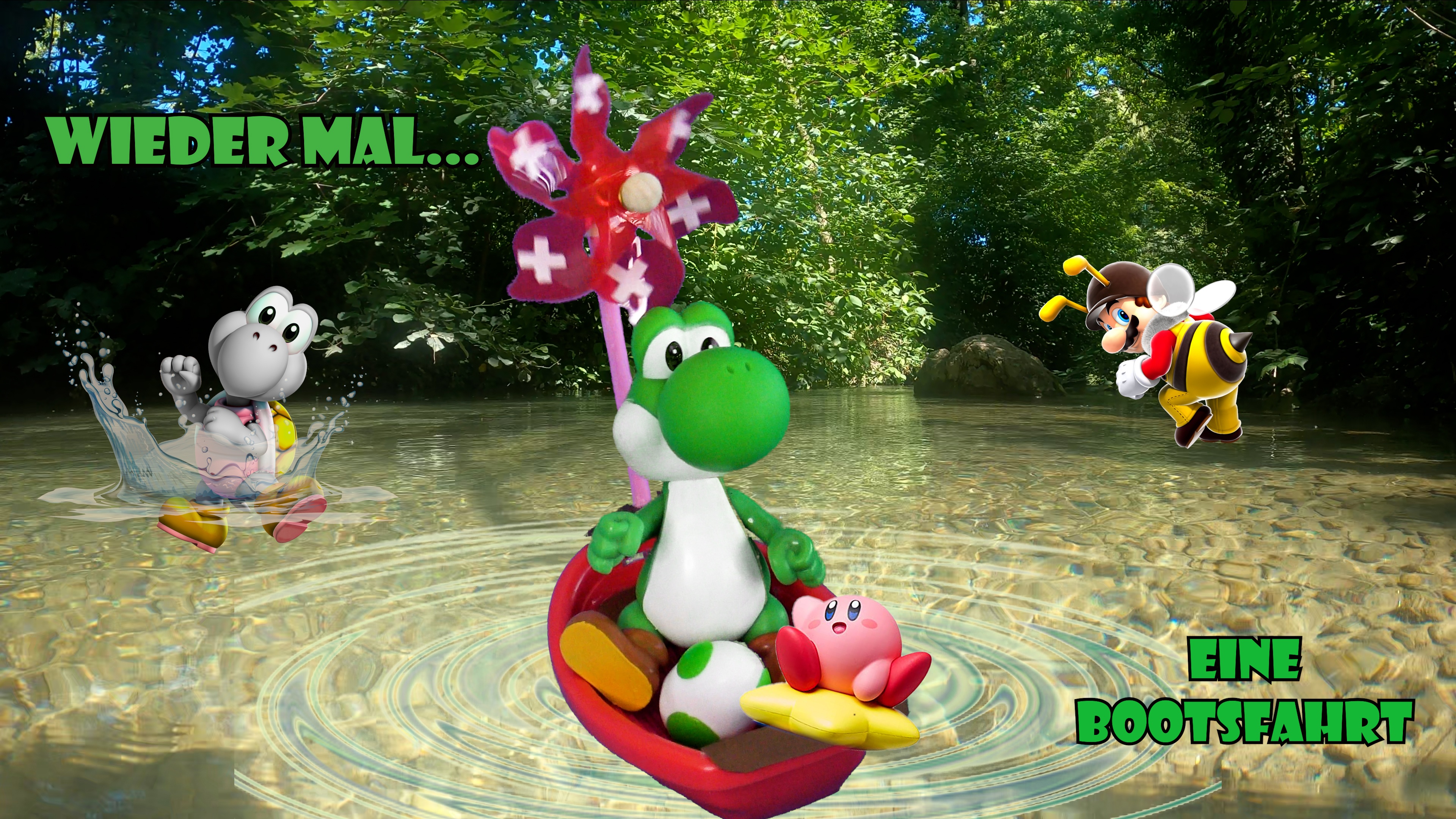 Mario & Yoshi Wallpaper August 2021 - 004