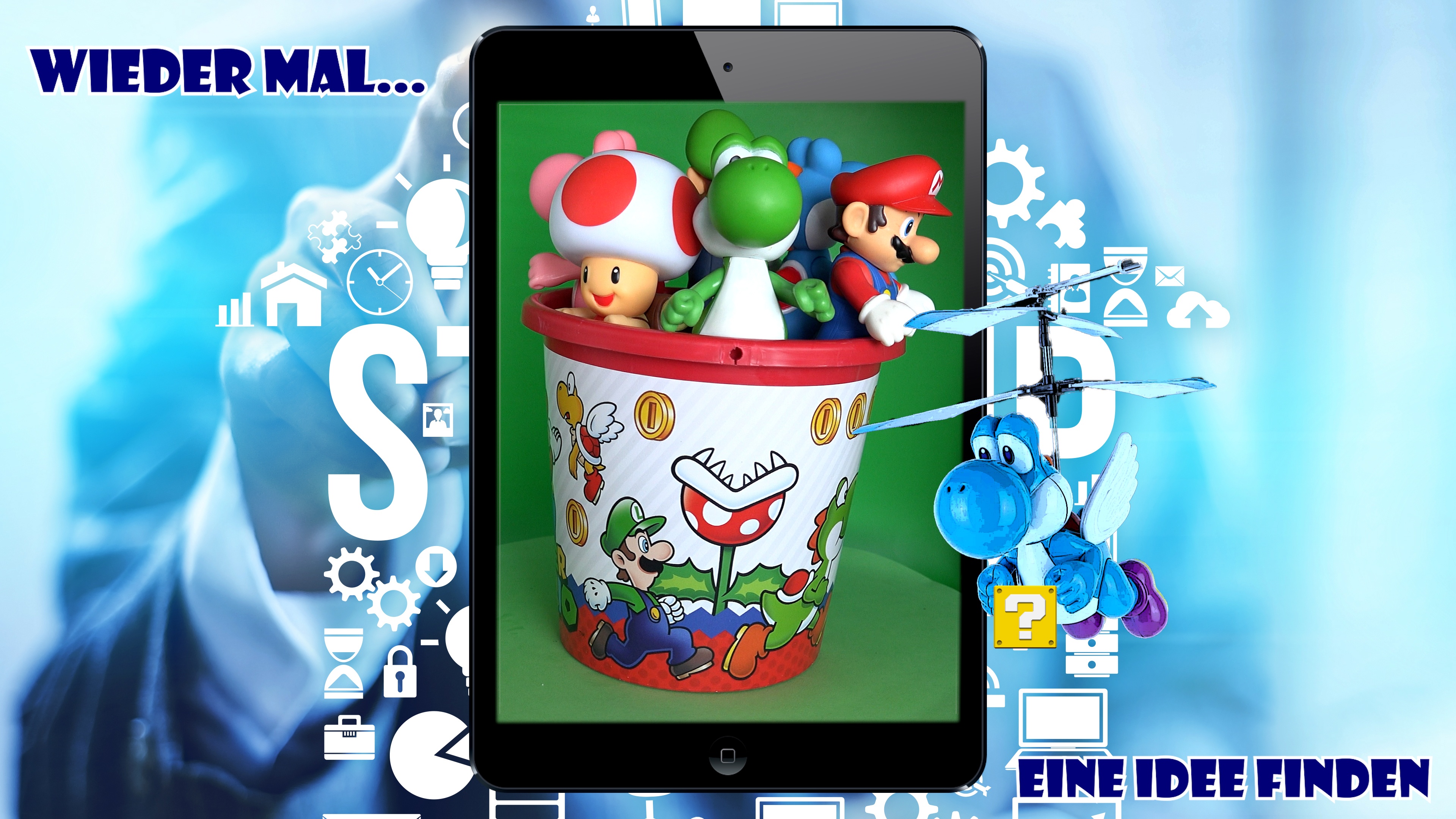 Mario & Yoshi Wallpaper August 2021 - 017