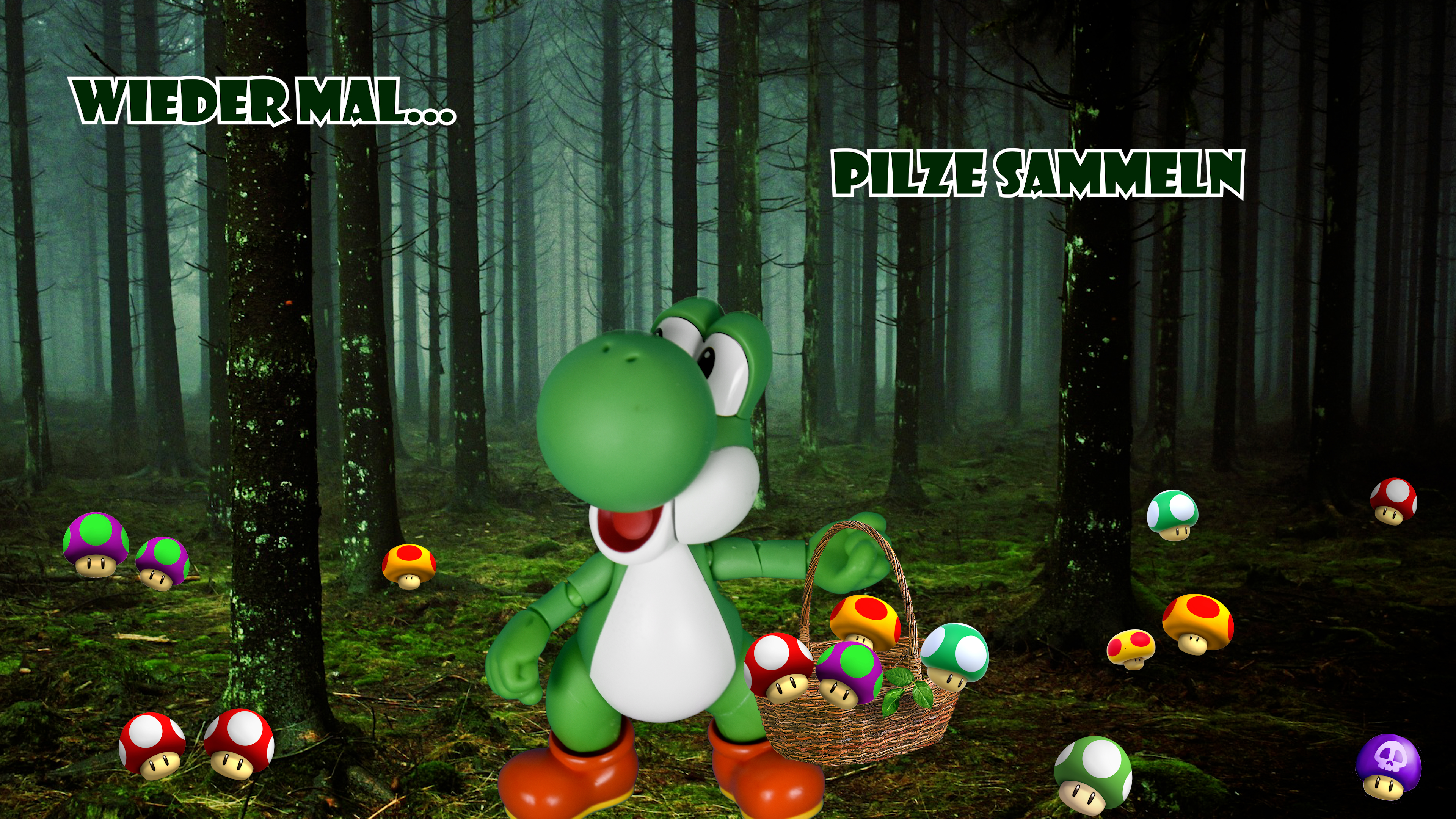 Mario & Yoshi Wallpaper September 2021 - 017