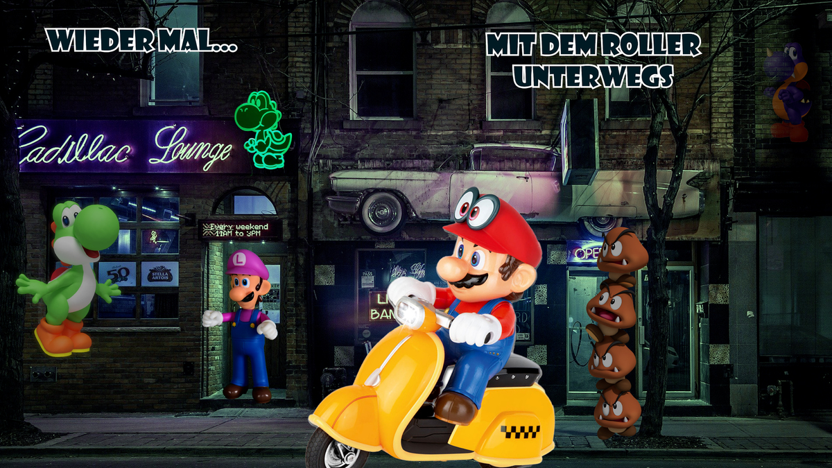 Mario und Yoshi Wallpaper (November) - 004