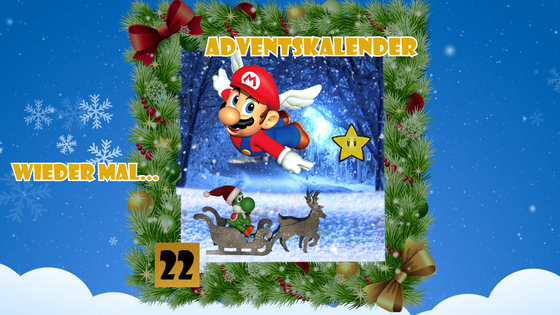 Mario und Yoshi Wallpaper (Dezember) - 022
