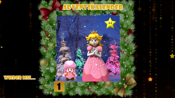 Mario und Yoshi Wallpaper (Dezember) - 001
