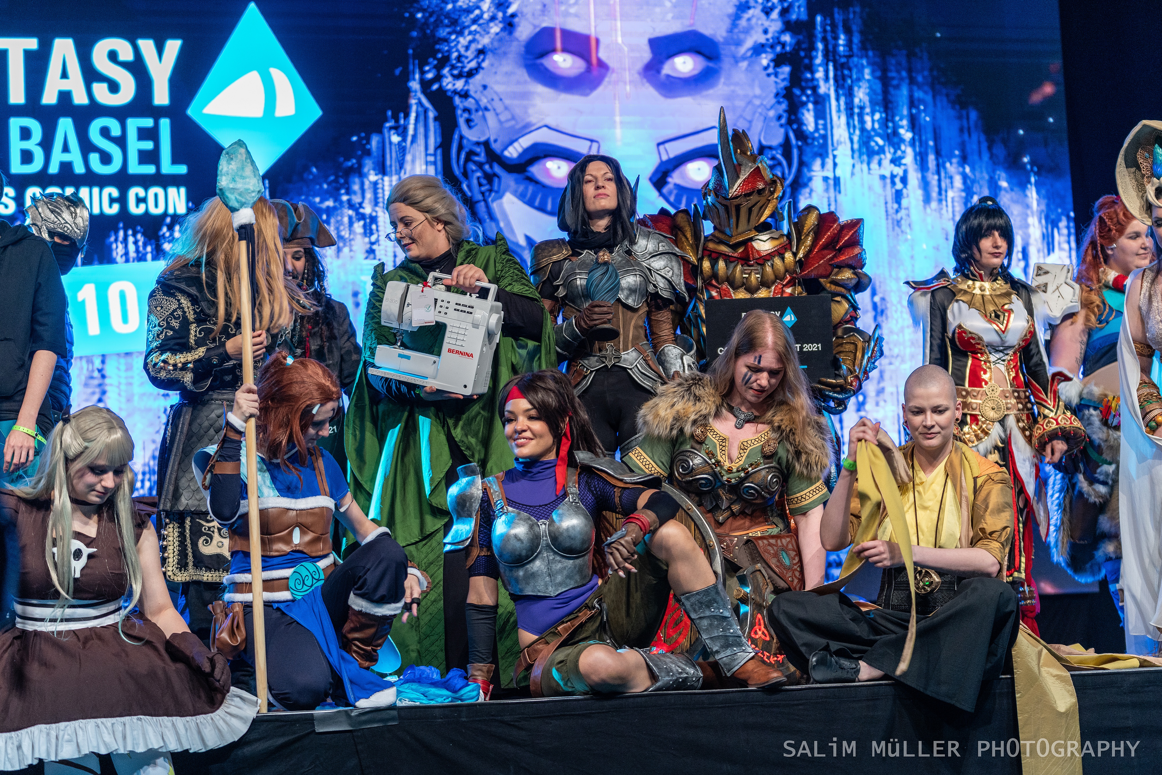 Fantasy Basel 2021 - Day 2 - International Cosplay Contest - Part 1 - 071