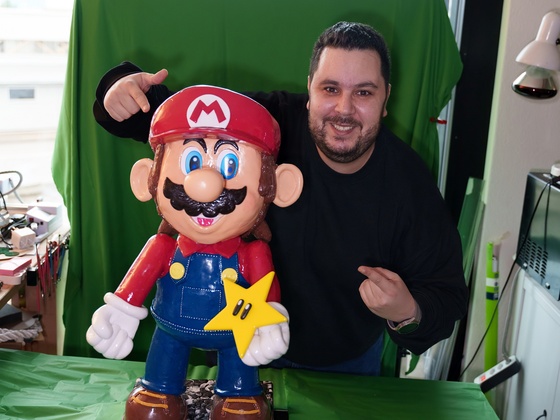 Biggest Super Mario Candy in the world (Salim's 37th Birthday) - 028