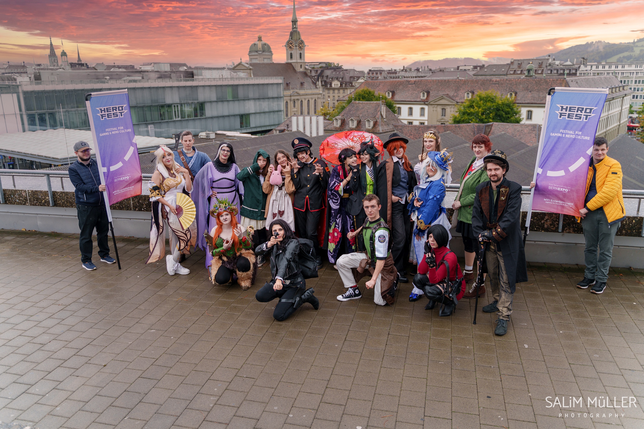 HeroFest Cosplay Flashmob Grosse Schanze Erupt Bern - 084