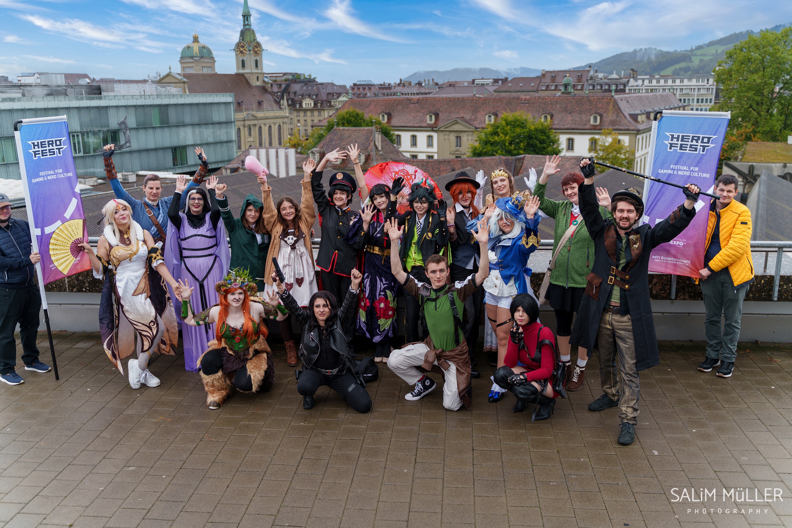 HeroFest Cosplay Flashmob Grosse Schanze Erupt Bern - 085