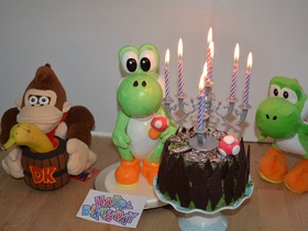 Geburtstags Yoshi aus Zucker - 001