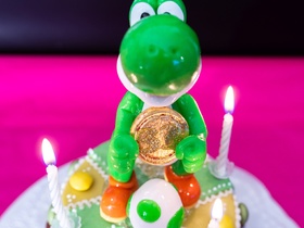 Geburtstagskuchen Dekoration 2019 - Yoshi & Bowser - 010