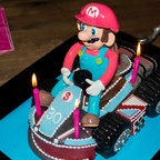 Geburtstagskuchen Dekoration 2016 - Mario Kart - 016