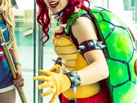 Zürich Game Show 2018 - coline_cosplay - female bowser - 002