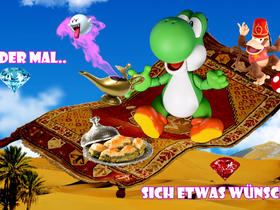 Mario & Yoshi Wallpaper März 2021 - 002