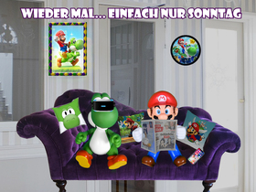 Mario & Yoshi Wallpaper April 2021 - 006