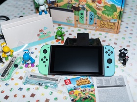 Nintendo Switch Animal Crossing New Horizons Edition Unboxing - 008