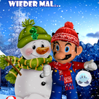 Mario und Yoshi Wallpaper (Dezember) - 037