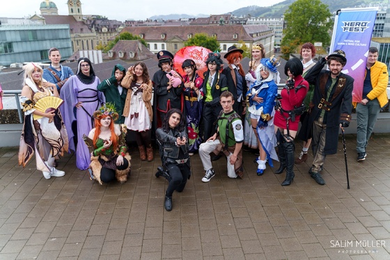 HeroFest Cosplay Flashmob Grosse Schanze Erupt Bern - 080