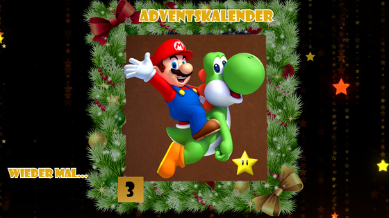 Mario und Yoshi Wallpaper (Dezember) - 003